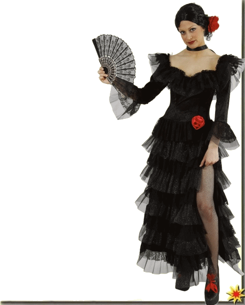Damen-Kostüm Carmen Carmen Spanierin