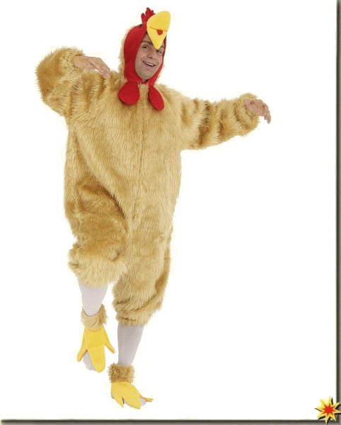 Kostüm Hahn Tierkostüm Strassenkarneval
