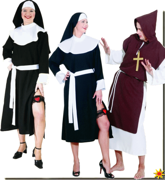 Kostüm Nonne Karnevalskostüm Nonne