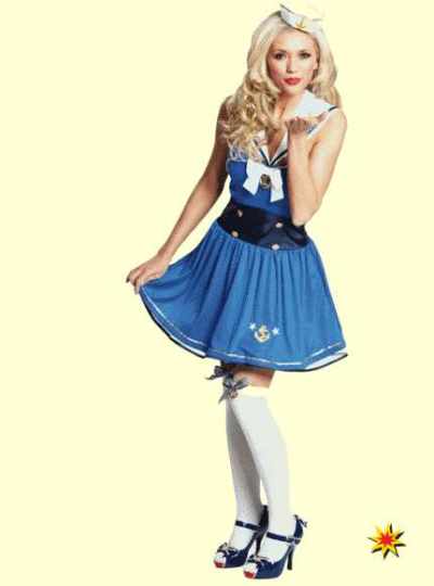 Kostüm Matrosin kostüm Matrosin kleid