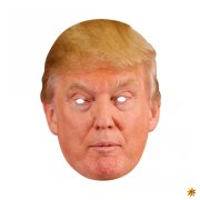 Pappmaske Trump