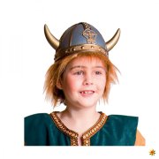 Kinder Wikingerhelm mit Haaren Kinder Wikingerhelm