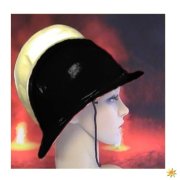 Historischer Feuerwehrhelm