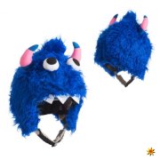 Skihelm Cover blau